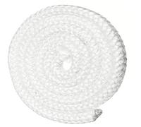 Glass Fibre Cord, Stove Fire Rope Heat Resistant Thermal Seal Soft Stove Door Fiberglass Rope D. 8 mm L. 2 m