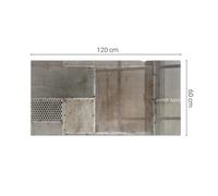Glass Fire Hearth Plate Pattern Of Perforated Sheet Metal Square Rectangular