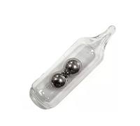 Glass Fishing Rattle for Soft Bait Fishing Lures - Small, Medium, Large | 3pcs FISHIN ADDICT (Medium: 14 x 4mm)
