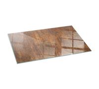 Glass Floor Protector for Log Burner Rusty Pattern on a Background 120x60 cm