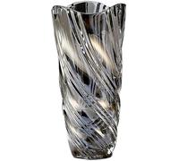 Glass Flower Vase, 24cm Hight Modern Minimalist FlowerVase, Nordic Crystal Decorative Handmade Vase Flower Arrangement Decoration for Home Office Decor, Gift for Wedding Housewarming Party Celebrate