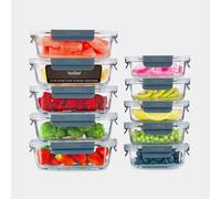 10pc Glass Food Storage Containers