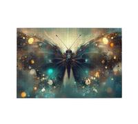 Glass Fragments Into Butterflies 1000 Piece Jigsaw Puzzles For Adults Wooden Puzzles For Adults Gifts Home Decor