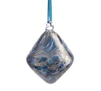 Glass Friendship Diamond in Turquoise and White