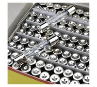 Glass Fuse Quick Fast Blow 6 * 30mm 250V 0.1A 0.2A 0.25A 0.3A 0.5A 0.75A 1A 1.5A 2A 2.5A 3A 4A 5A 6A 8A 10A 15A 20A 25A 30A BIANMTSW(0.25A 250V (100pcs))
