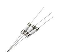 Glass Fuses, 10PCS 5 * 20mm Fast Break Ceramic Tube with a pin 5x20mm 250V 0.5A 1A 2A 3A 4A 5A 6A 7A 8A 10A 12A 15A 20A 25A(3.15a,Slow T)