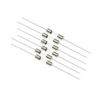 Glass Fuses Kit Assortment 5 * 20mm 250V 0.5A 1A 2A 4A 6.3A 8A 10A 20A 25A 30A Fuse Tube 5/10Pcs(10PCS,Fast F,5A)