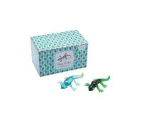 Glass Geckos in Gift Box | One Design To Be Chosen At Random | Only One Gecko Will Be Supplied | From CGB Giftware's Artisan Glassware Range | Ornament | Gift | Geckos | GB04186