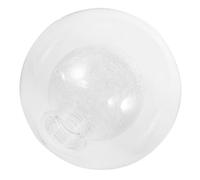 Glass Globe Lamp Shade for Pendant Light, Round Replacement | Modern Farmhouse Style, Wear Resistant Glass, Simple Installation, Practical Home Decoration for Ceiling Fixtures