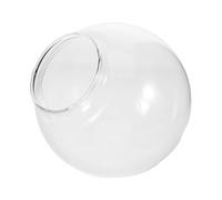 Glass Globe Lamp Shade Replacement Sphere Cover 15cm | 85mm Outer Opening, Open Mouth Design, 70mm Inner Opening, Easy Bulb Access, for Pendant Fixture