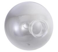 Glass Globe Lamp Shade with 42mm Screw Neck E27 for Ceiling Lighting | High Borosilicate Material, Spherical Polished Finish, Precise Opening, Moisture-friendly Choice for Cafes and Hallways