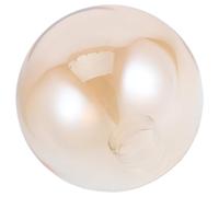 Glass Globe Lampshade E27 42mm Screw Neck for Pendant Lighting | High Borosilicate Material, Heat-resistant Spherical Design, Polished Finish, Glare Reduction for Ceiling Fixtures