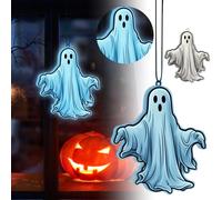 Glass Gnome Ornament Glow In The Dark Wooden Hanging Ornament Party Hangs For Indoor Festive Home (a-B, One Size)