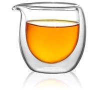 Glass Gong Dao Bei, Milk Pitcher/Cha Hai for Chinese Gong Kung Fu Tea Fairness Cup Sharing Pitcher G-D-B1 (200 ml / 6.76 oz)