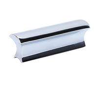 glass guitar slide ring, Electric Guitar Slide Bar, Silver Zinc Alloy - Large Radius Sustain, Smooth Ship - Shape Design, Ideal for Lead & Rhythm Guitarists