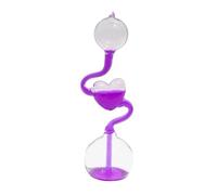 Glass Hand Boiler - Creative Toy Meter, Thermal Bubble Ornament | Kinetics Energy Motion Display Tube, Artistic Physics Experiment Decor, Interactive Liquid Sculpture for School Home Fun Playtime