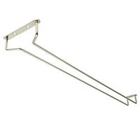 Glass Hanger 24" CHROME c/w 3 screws