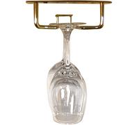 Glass Hanger Rack - Brass - 24"L
