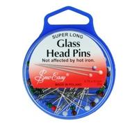 Glass Head Pins 51mm