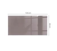 Glass Hearth Plate Protector for Stylish Home Color Beige Square Rectangular