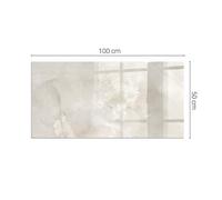 Glass Hearth Plates for Wood Burners Natural Marble Pattern Square Rectangular