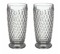 Villeroy & Boch Boston Clear Highball/Beer Tumblers, Set of 4