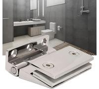 Glass Hinges， Itable for Toughened Glass Door Pay Attention to The Details 8-12mm Clip for