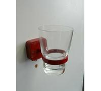 Glass Holder Keuco Smart Red, Toothbrush Holder, Wall Mount, Mug, 2350019000