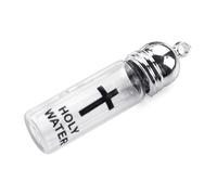 Glass Holy Water Bottle With Lid Praying Bottle Holy Water Empty Container For Religious Ceremonies And Home Altars