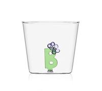 Glass Ichendorf Greenwood Collection Flower Alphabet Letter B