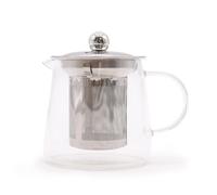 Glass Infuser Teapot - Flask Shape - 350ml