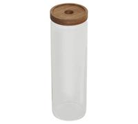 Glass Jar with Acacia wood Lid 1600ml | Freska