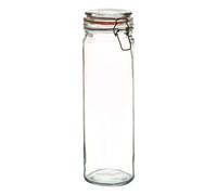 Glass Jars with Airtight Metal Clip Lid 2000ml/70.3oz Pack of 14 Colour Sea...