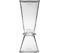 Glass Jigger 25/50ml Wine Measure for MenBy Winebuyers