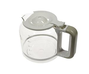 Glass Jug AT4066009010 Compatible / Replacement Part for Ariete 1342 Coffee Machine Vintage Colour: Beige
