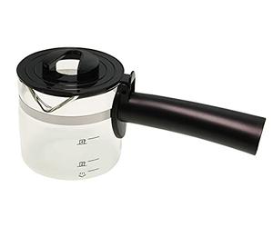 Glass Jug AT4066010500 Compatible with / Replacement Part for Ariete 1340 Caffè Mokita Espresso Machine Filter Holder