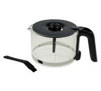 Glass Jug Compatible with/Replacement Part for Philips 996510073714, CP9948 HD7761..Grind & Brew Coffee Machine
