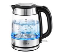 Glass Kettle 1.7L Electric Fast Boil 3000W