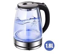 Glass Kettle 1.7L Electric Fast Boil 3000W Swivel Base
