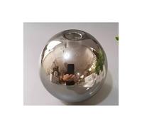 Glass Lamp Shade G9 Clear/smoke Gray Dia 12/15cm Single Hole 2cm Fitter Opening Replacement Lampshade For Home Glass 1pc (Color : Smoke Grey, Size : 120mm)