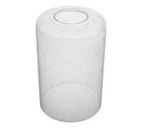 Glass Lamp Shade with Bubble Design for Pendant Lights | Cylindrical Form, Smooth Finish and Polished Edges, Easy Retrofit for E26 Bulbs and Modern Interiors