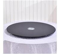 Glass Lazy Susan, Lazy Susan Turntable for Table, Larger Base for Stability, Suitable for Family Gatherings, Banquets, Hot Pot Tabletops(90cm/35in)