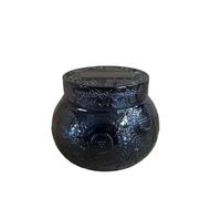 Glass Lid Empty Cup Candle Holder