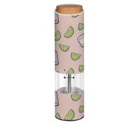 Glass Lime Pink Electric Pepper Grinder Sea Salt Grinder