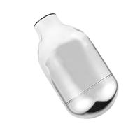 Glass Lined Thermal Flask 1.3l for Coffee and Herbal Tea Winter Season | Small-mouth Design, Vacuum Inner Liner, Office Use, Dining Table Serving, Silver Finish