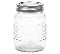 Glass Mason Preserve Jars (2, 0.5L)
