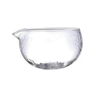 Handmade Japanese Glass Matcha Bowl - Mixing glass bowl with Spout 400 ml./13.5 oz Heat Resistance