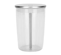 Glass Milk Container 0.5 L (72570), Perfectly Compatible with the Fully Automatic Jura Coffee Machine e8, z10, e6 9.2 x 9.2 x 13.5 cm - Pack of 1