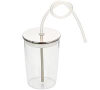 Glass Milk Container 0.5 L for Jura Fully Automatic Coffee Machines (with Silicone Milk Hose)