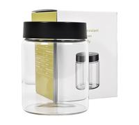 Glass Milk Container for Miele,Incompatible with Built-in Coffee Makers | Compatible with Coffee Machines for Miele 11574240, CM 7750 6360 5300 5310 5510 6160 6350, Prime 316 stainless steel